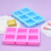 6-Cavity Square Silicone Molds