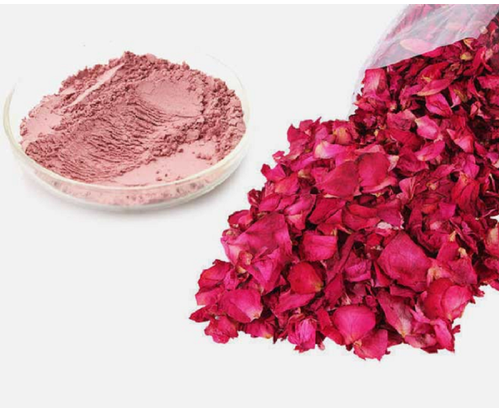 Dry Rose Flower Powder Gulab Powder